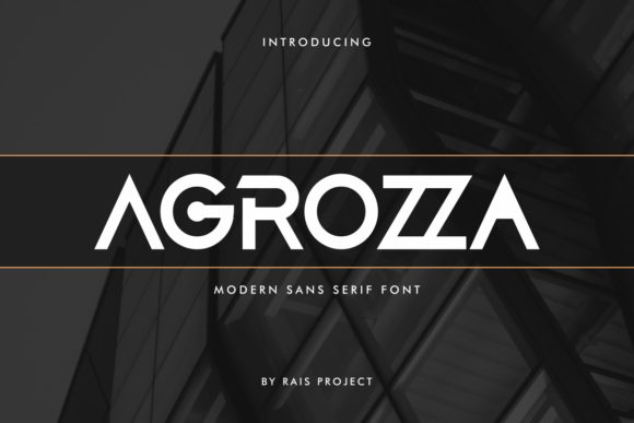 Agrozza Font Review: A Unique Sans Serif for Modern Branding