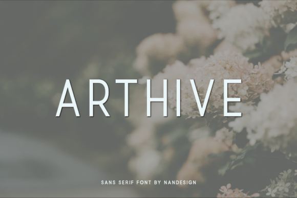 Arthive: A Versatile Sans Serif Font for Modern Web Design
