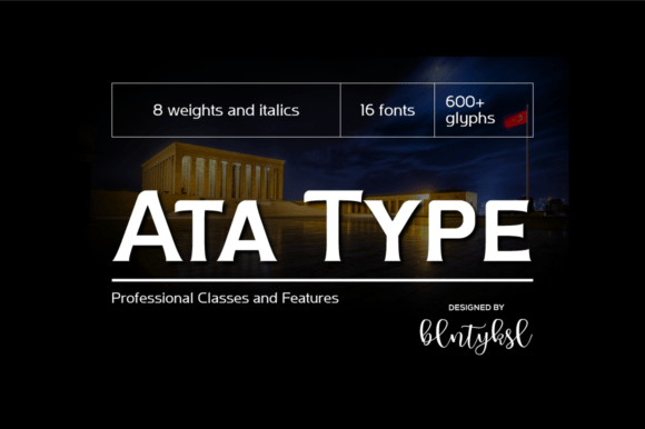 Ata: The Clean Sans Serif Font for Modern Branding