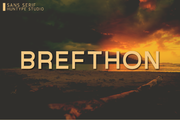 Brefthon: A Clean Sans Serif Font for Editorial Design