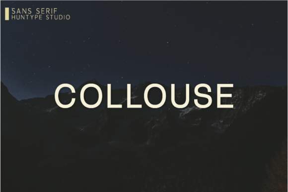 Collouse: The Modern Sans Serif Font for Small Business Branding