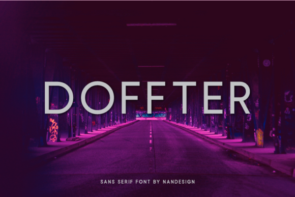 Doffter: A Clean Sans Serif Font for Polished Branding