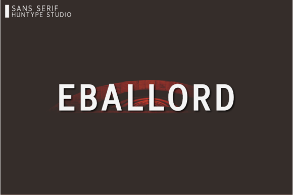 Eballord: The Minimal Font That Elevates Your Brand