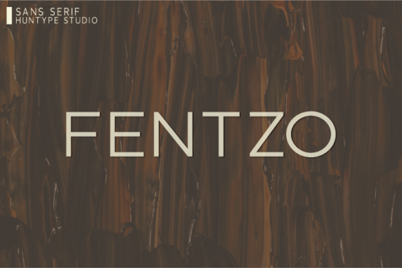 Fentzo: A Clean Sans Serif Font for Crafters