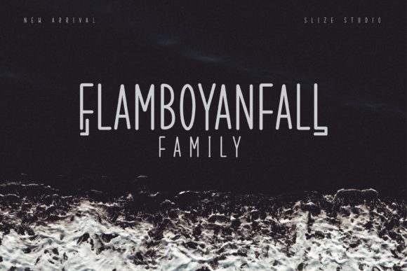 Flamboyanfall: A Modern Sans Serif Font for Brand Growth