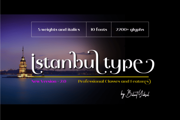 Istanbul Type: The Minimal Sans Serif for Bold Marketing