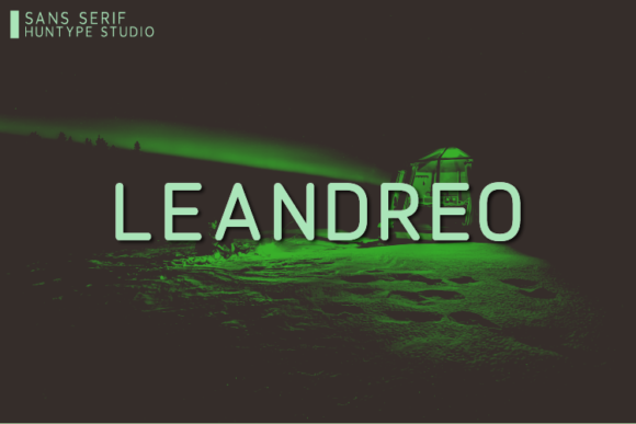 Leandreo: The Minimal Sans Serif Font for Crafters