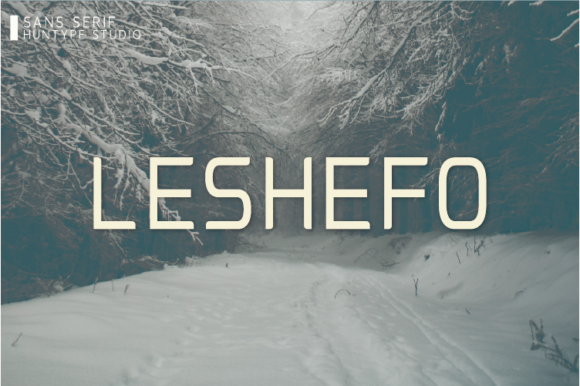 Leshefo Font Review: A Clean Sans Serif for Modern Campaigns