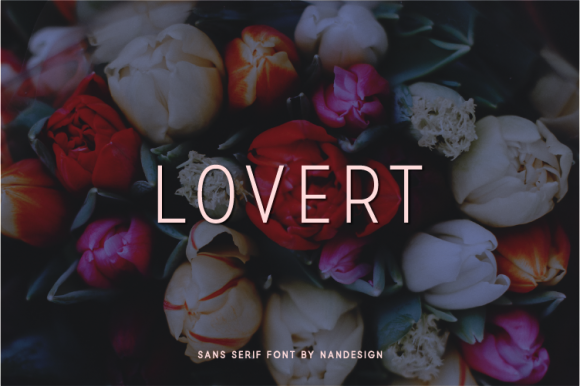 Lovert: A Refined Sans Serif for Modern Editorial Design