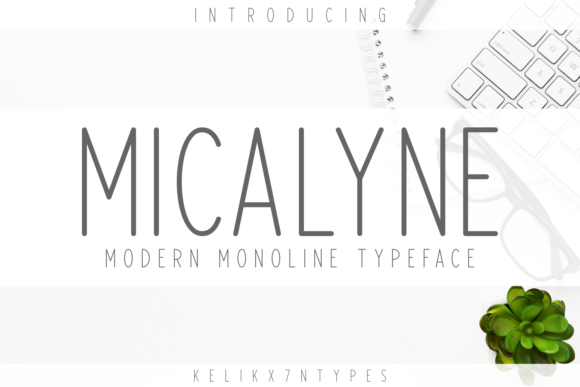 Micalyne: A Sharp, Modern Sans Serif for Bold Brands