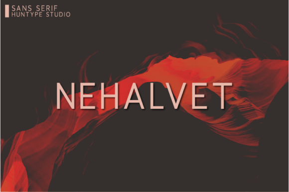 Nehalvet: The Clean Sans Serif Font for Strong Branding