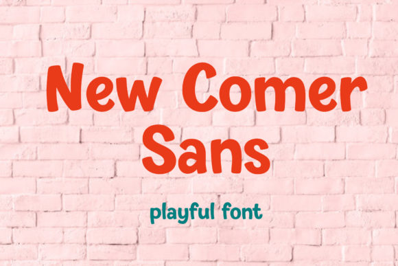 New Comer Sans: The Playful Typeface for Handmade Brands