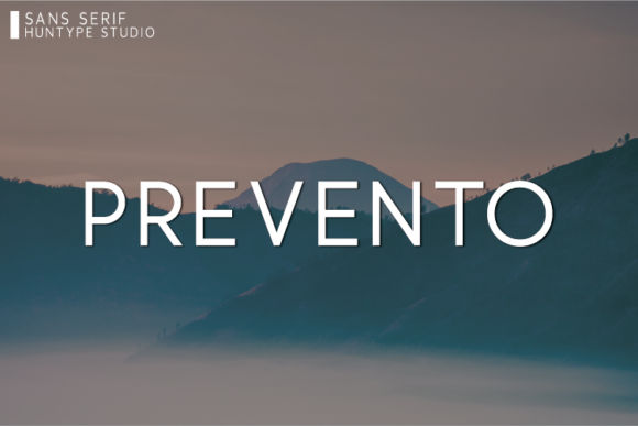 Prevento: The Clean Sans Serif Font for Modern Brands