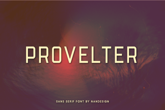 Provelter: The Sans Serif Font for Scroll-Stopping Marketing