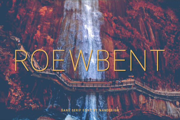 Roewbent: The Sans Serif Font That Elevates Your Brand