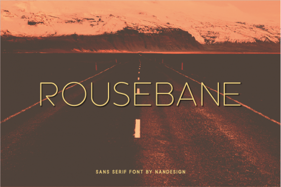 Rousebane: The Sans Serif Font That Elevates Your Brand