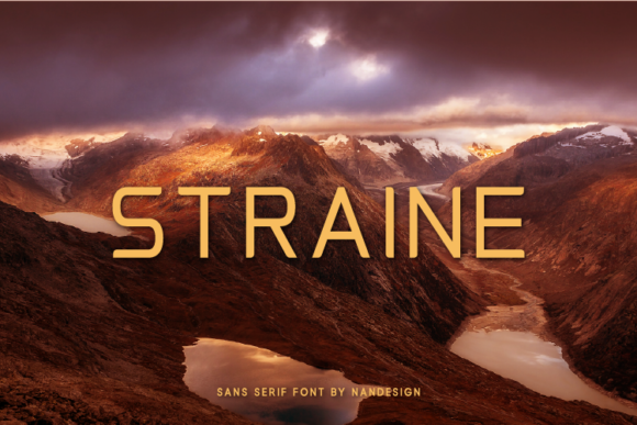 Straine Font Review: A Clean Sans Serif for Modern Branding