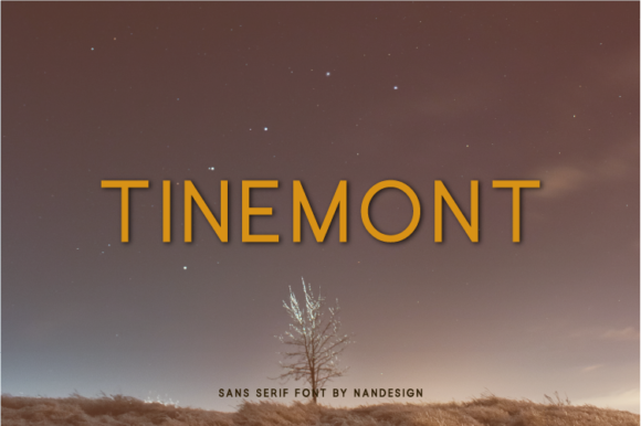 Tinemont: The Clean Sans Serif Font for Modern Makers