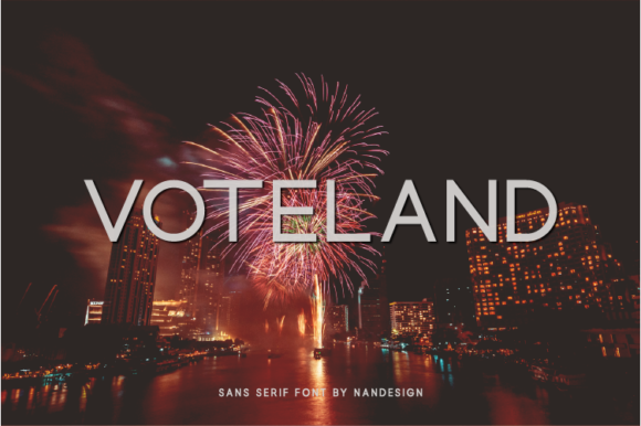 Voteland Font Review: A Natural Sans Serif for Modern Branding