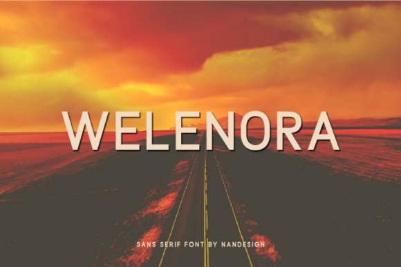 Welenora: A Clean Sans Serif Font for Modern Web Design